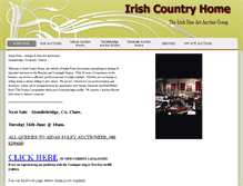 Tablet Screenshot of irishcountryhome.com